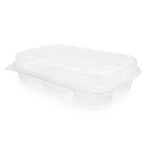 Clamshell 6 Up BAKERY Foldover MF06 [T555] (100)