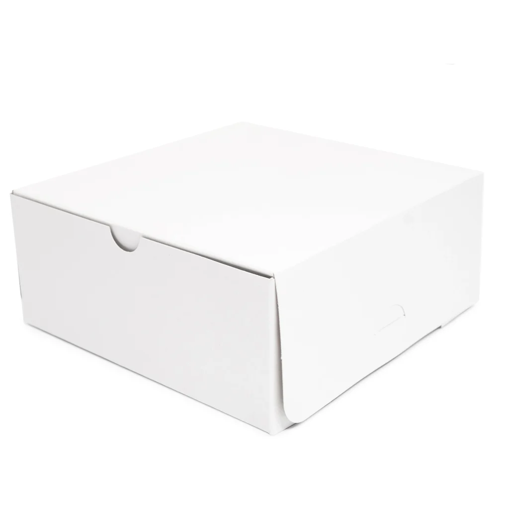 7x7x3 Cake Box [18x18x8cm] (100)