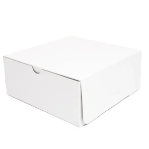 7x7x3 Cake Box [18x18x8cm] (100)