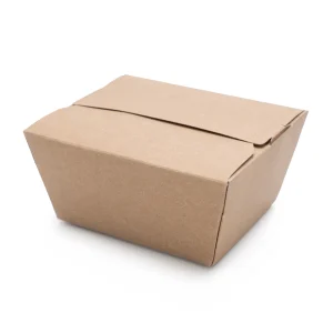 Lunch Box Brown (18.5x14.5x6.5cm) MEDIUM (150)