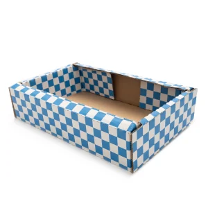Box Bulk Save Corrugated BLUE [285x185x60mm] (50)
