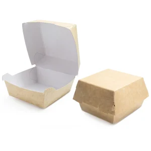 Burger Box CS KRAFT SMALL (100)