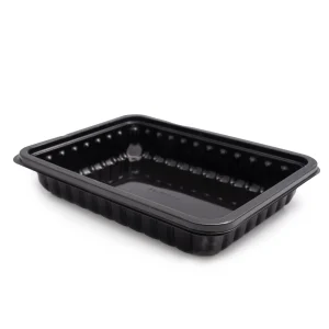 Meat Tray 400gm BLACK (300)