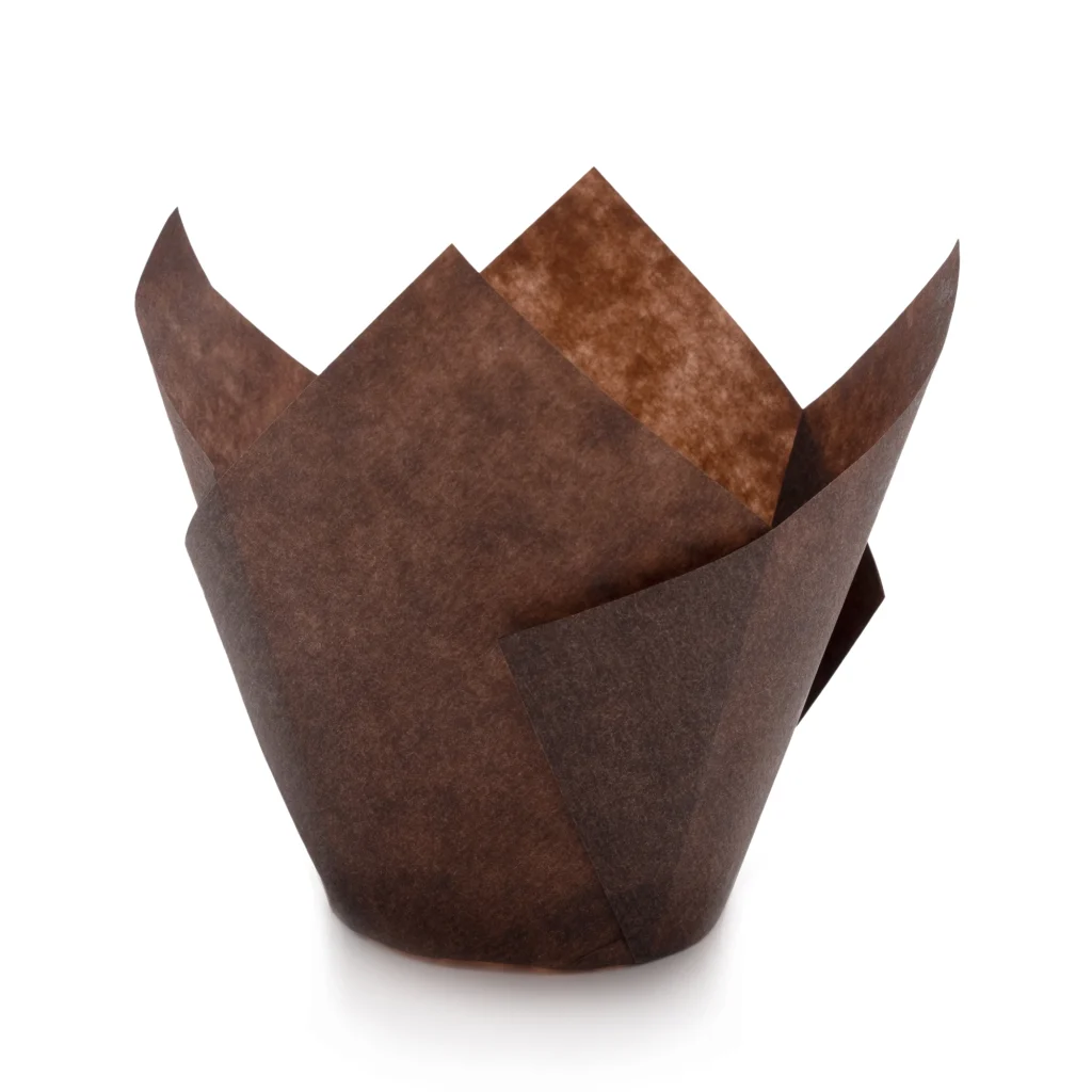 Paper TULIP Cup Brown [PTC160B] (200)
