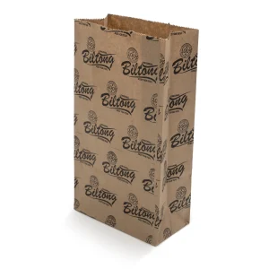 Brown KRAFT SO4 A BILTONG Bag PRINTED (500)