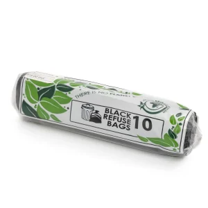 Refuse Bag Black on ROLL (10 Rolls per pack) (10)