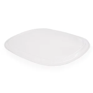 Oval Meal Tray Flat Lid [L734] (250)